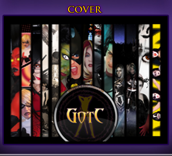 The full cover of the 2012 Girls Of The Con Calendar